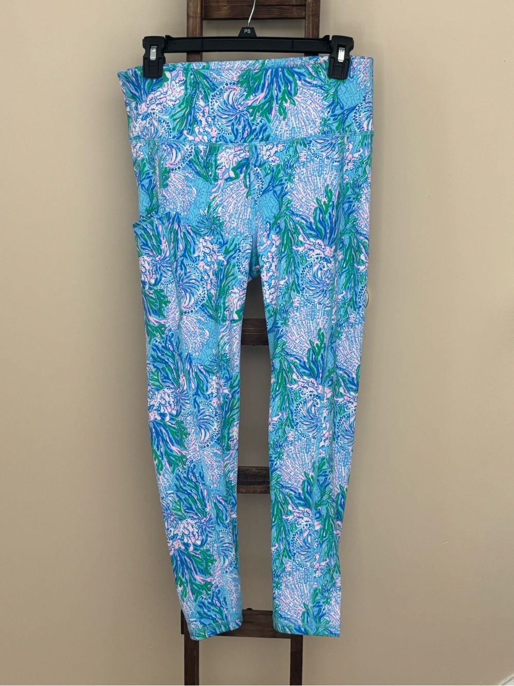 Lilly Pulitzer Luxletic Weekender high-rise midi leggings